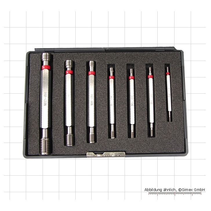 Thread gauge set DIN 13 - with certificate