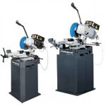 Hand-held circular saws for metal cutting