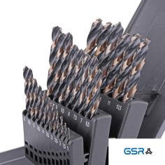Drill bit set 25 pcs HSS 1 - 13 mm 2
