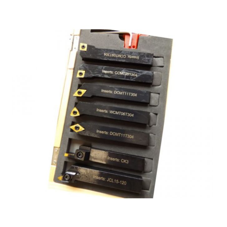 Virpošanas naži 16X16mm 7gab ar plāksni dim. 16 mm nazis