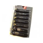 Virpošanas naži 16X16mm 7gab ar plāksni dim. 16 mm nazis