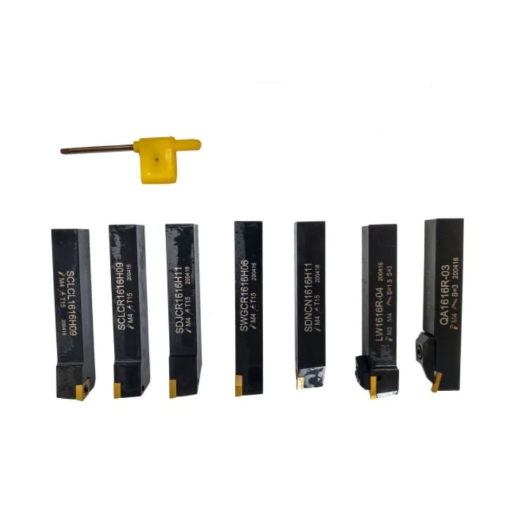 Virpošanas naži 16X16mm 7gab ar plāksni dim. 16 mm nazis