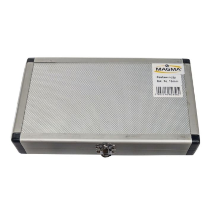 Virpošanas naži 16X16mm 7gab ar plāksni dim. 16 mm nazis