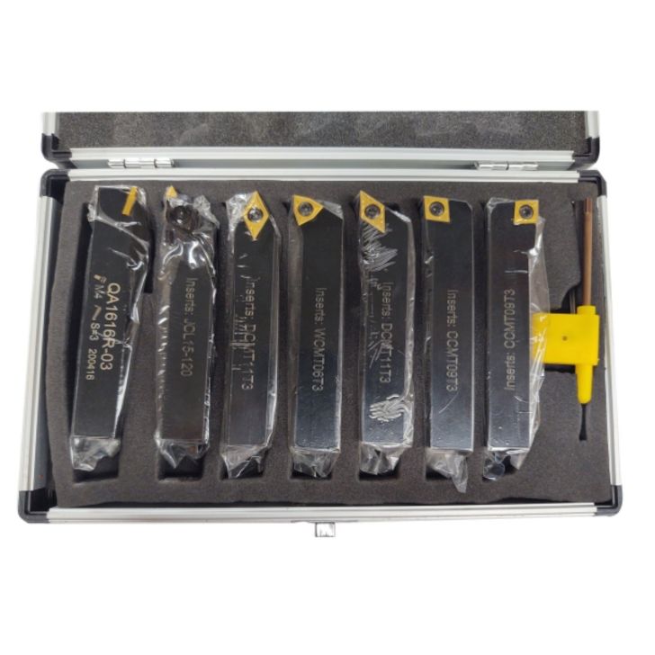 Virpošanas naži 16X16mm 7gab ar plāksni dim. 16 mm nazis