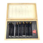 Virpošanas naži 16X16mm 7gab ar plāksni dim. 16 mm nazis