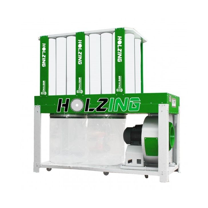 HOLZING RLA S 200 zāģu skaidu ekstrakcija, 5500W, 6500 m³/h