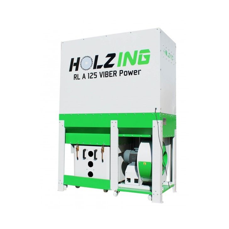 HOLZING RLA 125 VIBER Power sawdust extraction, 3000W, 4500 m³/h