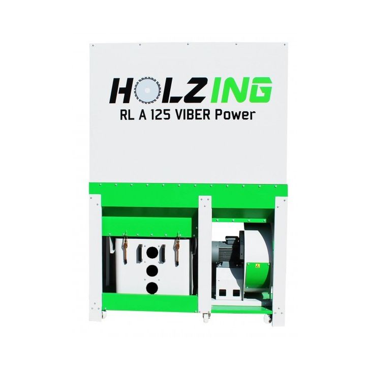 HOLZING RLA 125 VIBER Мощный пылеудаляющий аппарат, 3000Вт, 4500 м³/ч