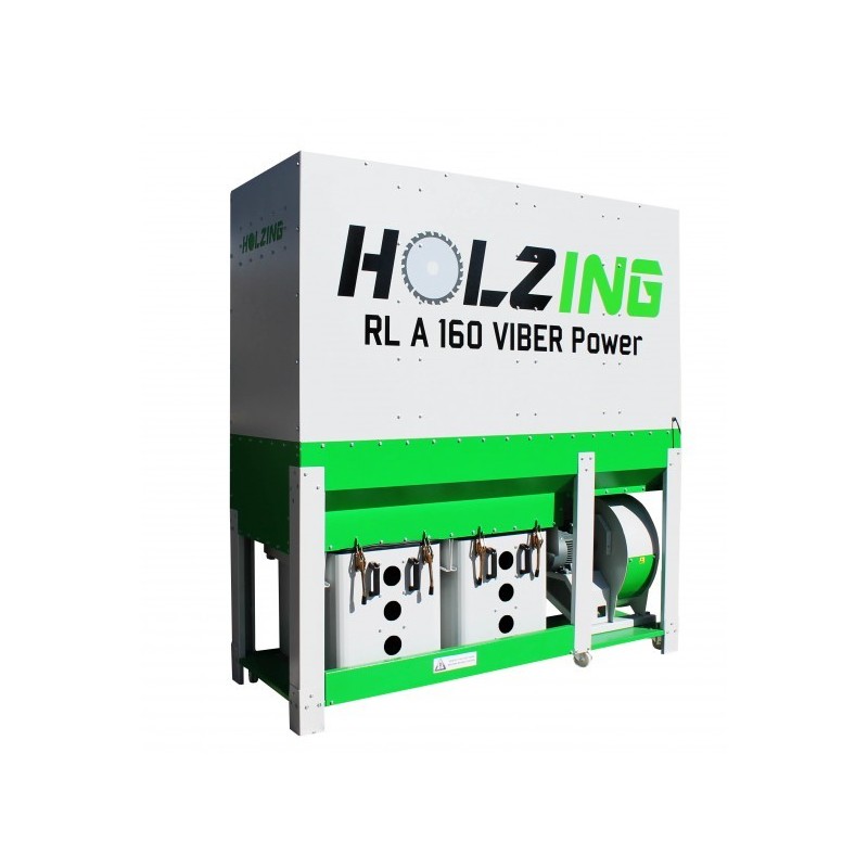 HOLZING RLA 160 VIBER Jaudas zāģu skaidu nosūkšana, 3000W, 5200 m³/h