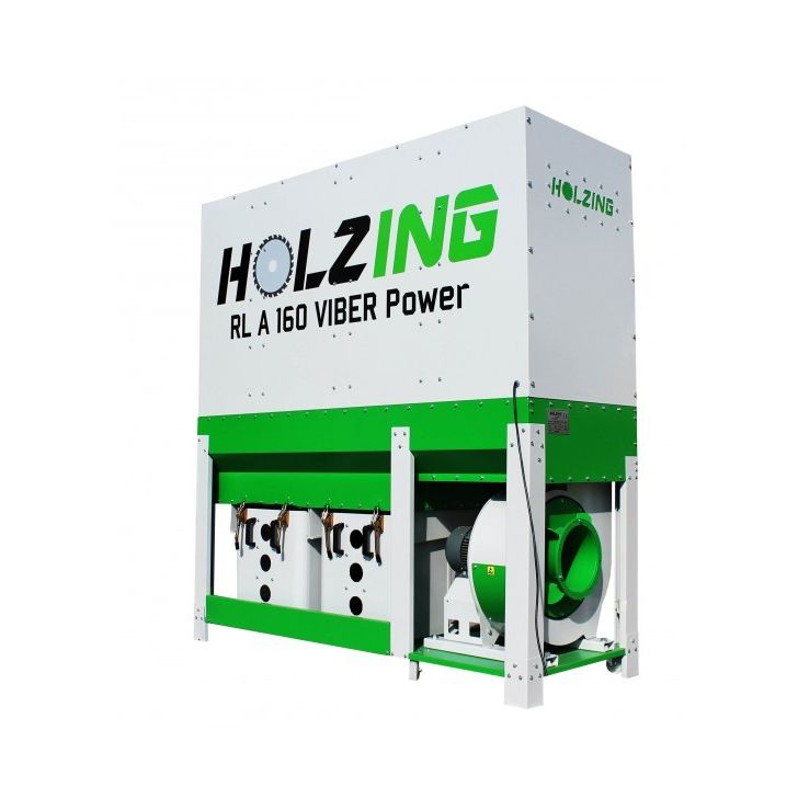 HOLZING RLA 160 VIBER Jaudas zāģu skaidu nosūkšana, 3000W, 5200 m³/h