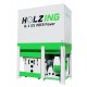 Skaidu nosūcējs HOLZING RLA 125 VIBER Power SAFE, 3000W, 4500 m³/h