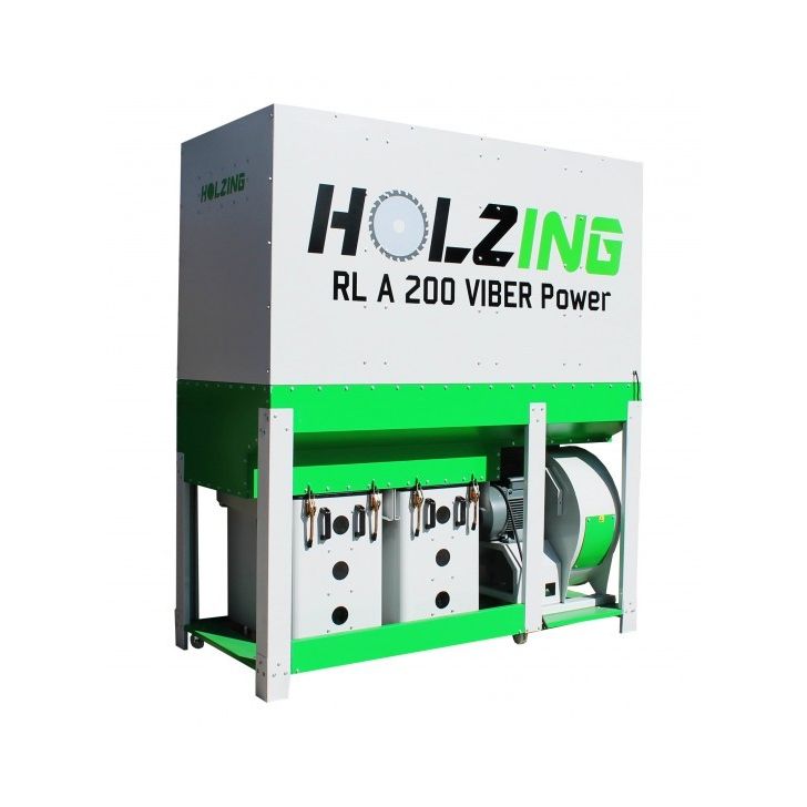 Skaidu nosūcējs HOLZING RLA 200 VIBER, 5500W, 6500 m³/h