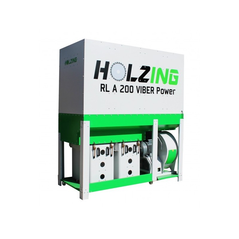 Skaidu nosūcējs HOLZING RLA 200 VIBER, 5500W, 6500 m³/h