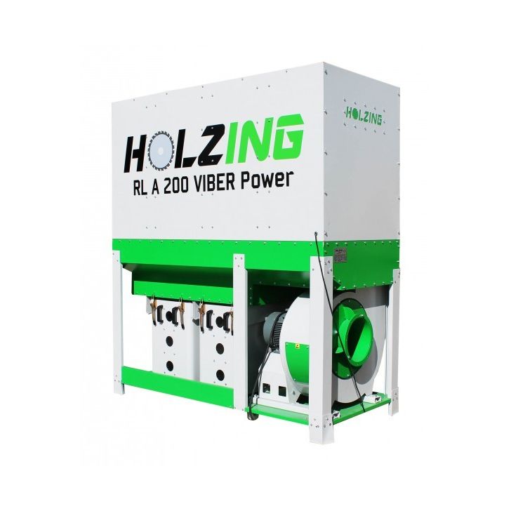 Chip extractor HOLZING RLA 200 VIBER, 5500W, 6500 m³/h
