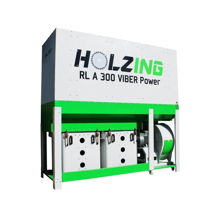 Skaidu nosūcējs HOLZING RLA 300 VIBER, 7500W, 8900 m³/h