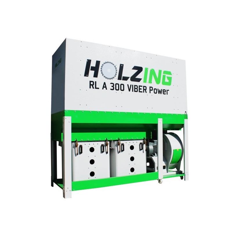 Skaidu nosūcējs HOLZING RLA 300 VIBER, 7500W, 8900 m³/h