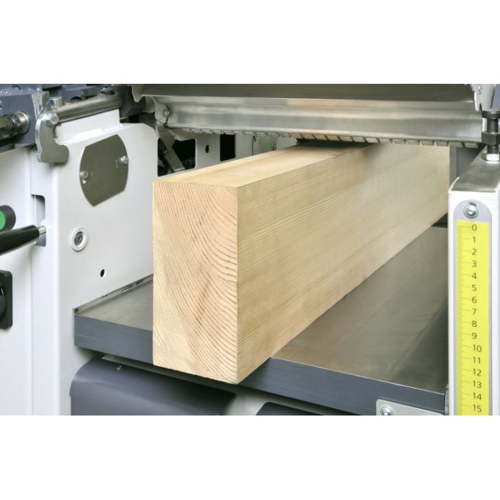 Combined planer and thicknesser ROBLAND NXSD 410 with spiral spindle and drill