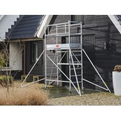 Aluminum mobile tower RS 34 (working height 3.80 m Modul 1+2) 2