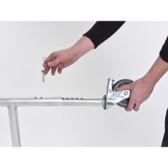 Алюминиевая передвижная вышка RS 34 (рабочая высота 7,80 м) Модуль 1+2+3+3 2