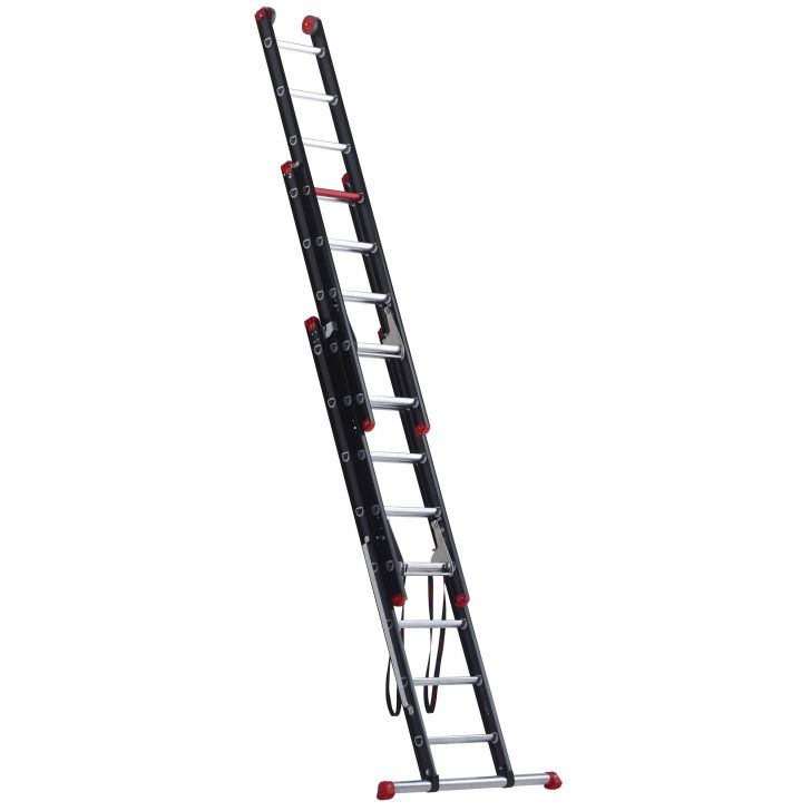 Three-section ladder Mounter professional (3 x 8)