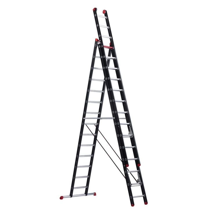 Three-section ladder Mounter professional (3 x 10)