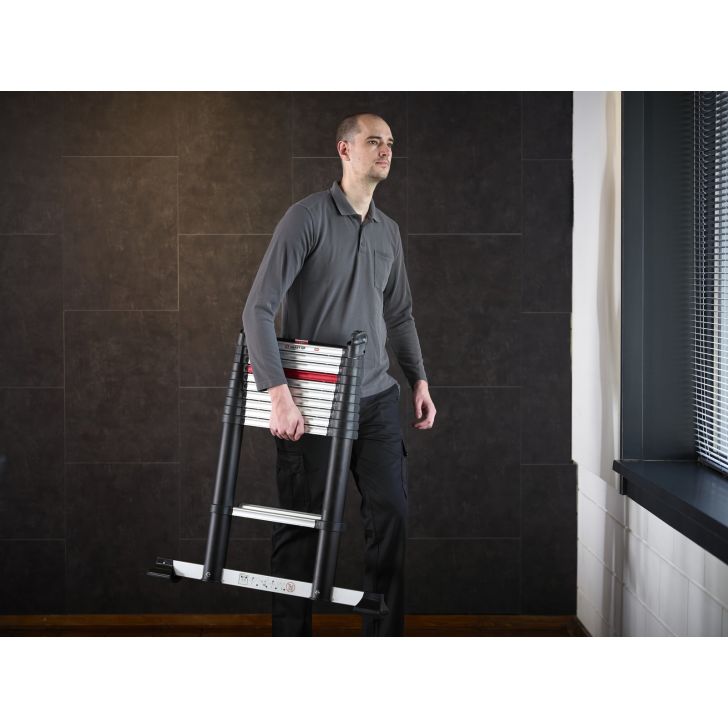 Лестница телескопическая Smart Up Pro (13 ступеней)