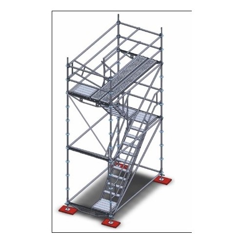 Moduļu sastatnes Delta (7,71m x 2m)