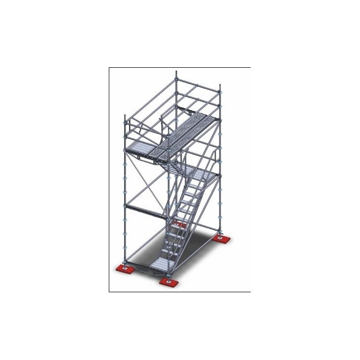 Moduļu sastatnes Delta (7,71m x 2m)