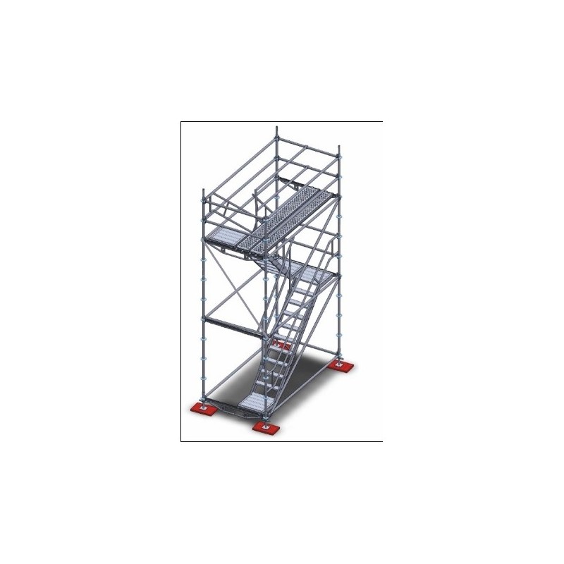 Moduļu sastatnes Delta (7,71m x 2m)