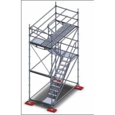 Modular scaffolding Delta (10.28m x 2m)