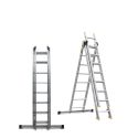 Three-part multifunctional ladder DRABEST PRO 3x8