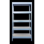 DRABEST metāla glabāšanas plaukts 175x40x90 cm, līdz 220 kg!