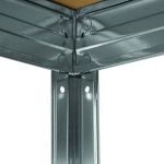 DRABEST metal storage shelf 180x40x90 cm, up to 120 kg!