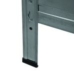 DRABEST metal storage shelf 180x40x90 cm, up to 120 kg!