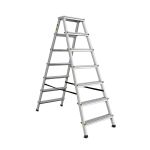 Double-sided aluminum ladder DRABEST DD7
