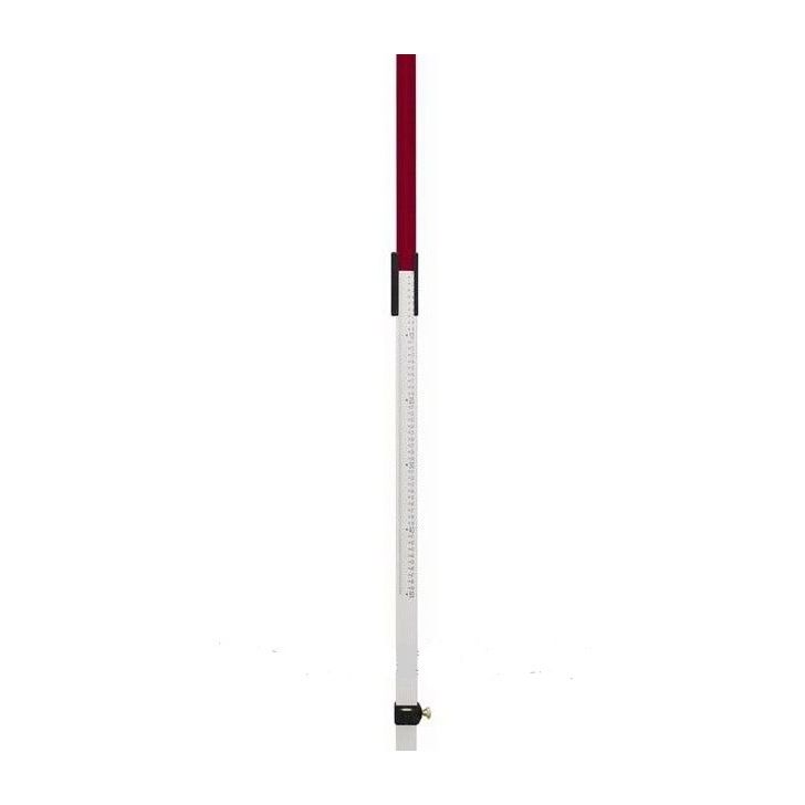 Telescopic aluminum measuring rod for laser levels LR-2 (up to 2.4 m)