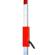 Telescopic aluminum measuring rod for laser levels LR-2 (up to 2.4 m) 2