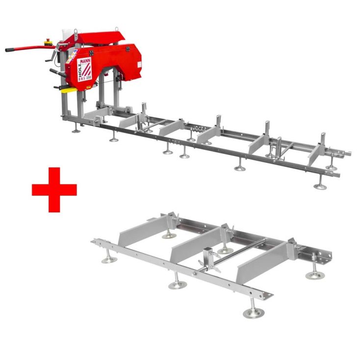 Horizontālais lentzāģis Holzmann BBS 350 (400V) + Pagarinājums 1,5m