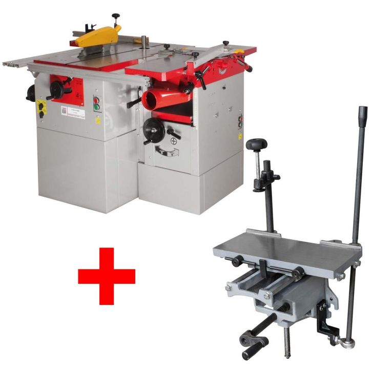 5-operaciju kombinētais darbagalds Holzmann K5 260L(400V) + Urbšanas ierīce K5260LLL