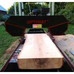 Horizontal band saw OPTIMAT TMG 790S with petrol engine