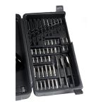 Cordless drill 20 V, with 94-piece accessory set.