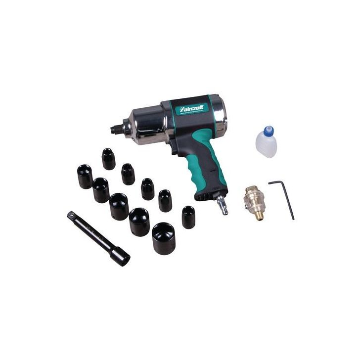 Impact wrench set ½&quot; ISS 1/2&quot; composite