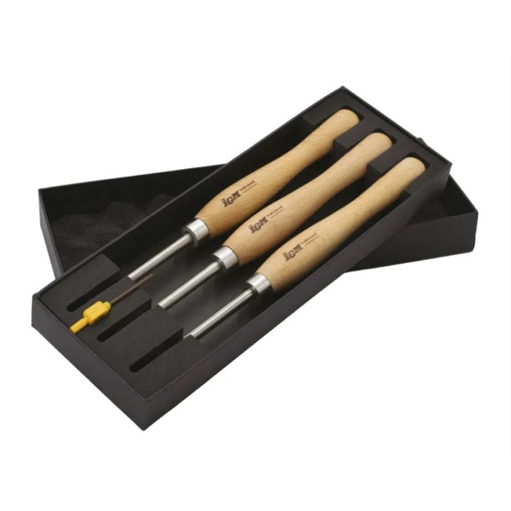 Virpošanas kaltu komplekts ar maināmiem rezerves asmeņiem 3 gab