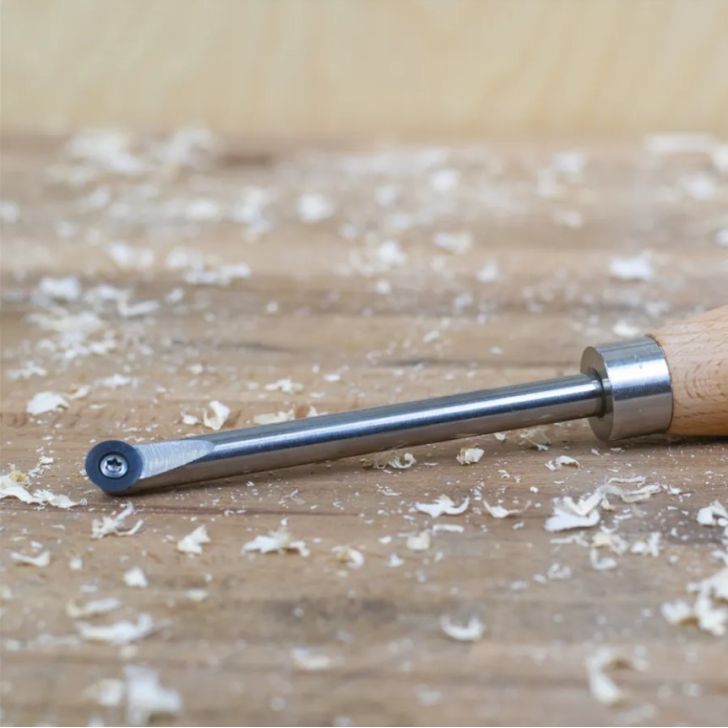 Virpošanas kaltu komplekts ar maināmiem rezerves asmeņiem 4 gab