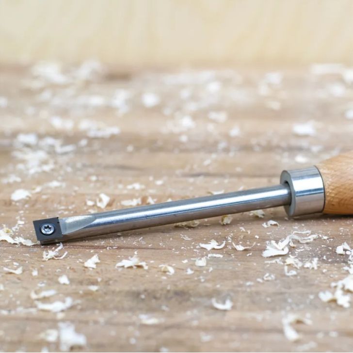 Virpošanas kaltu komplekts ar maināmiem rezerves asmeņiem 4 gab