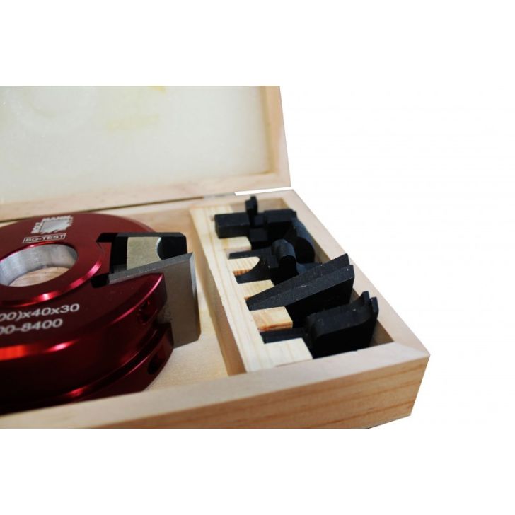 Frēzgalva ar nažu komplektu Holzmann UNISET40