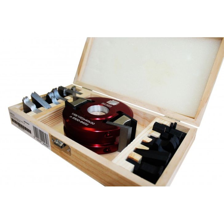 Frēzgalva ar nažu komplektu Holzmann UNISET40