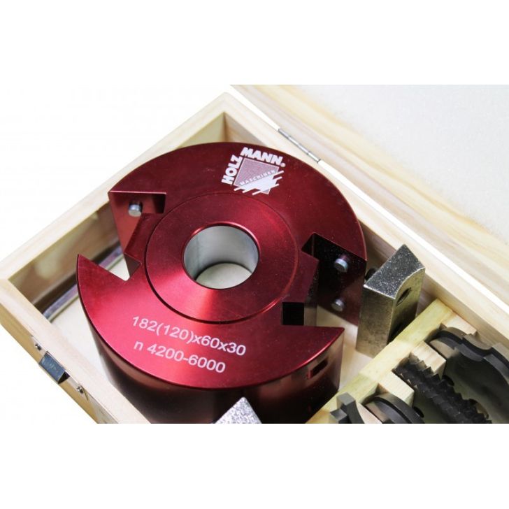 Frēzgalva ar nažu komplektu Holzmann UNISET60