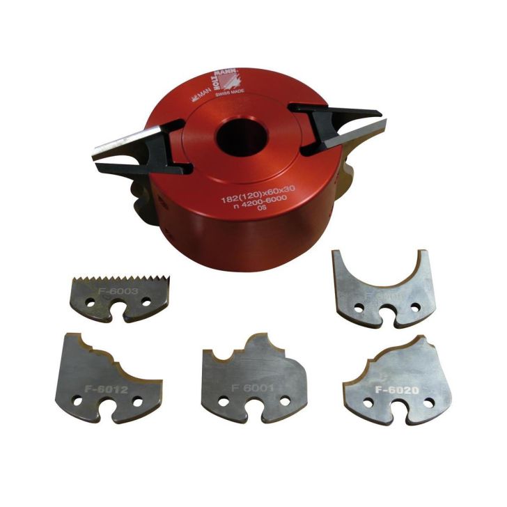 Frēzgalva ar nažu komplektu Holzmann UNISET60