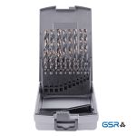 Drill PowerSpike 19 pieces HSSG 1 - 10 mm